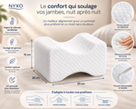 Coussin Cale-Jambes Ergonomique